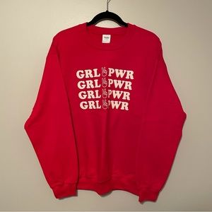 NWT GIRL POWER Graphic Sweatshirt
